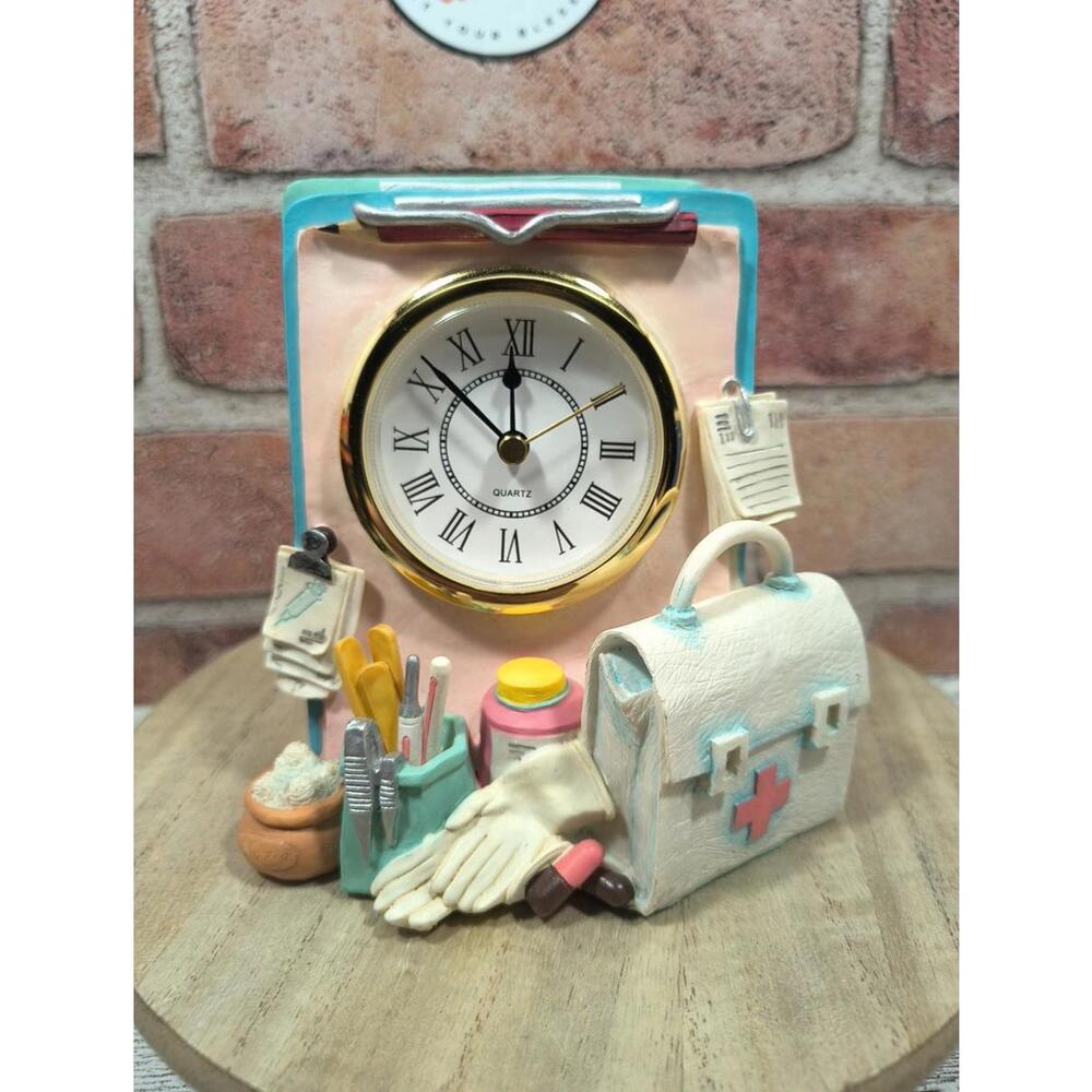 1998 Vanmark Masters of Miracles "Doctor M.D. Surgeon" Clock (model 94183)